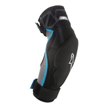 Picture of ALPINE ERIDE ELBOW PROTECT S/M BLACK/CYAN